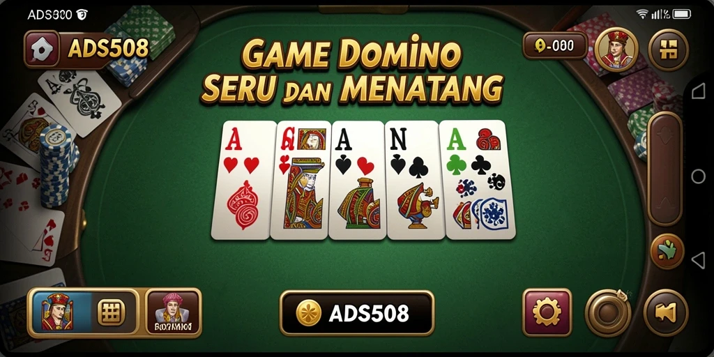 Tampilan gameplay seru dan mengasyikkan di ADS508.