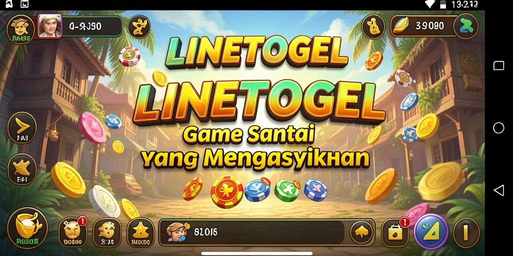 Tangkapan layar gameplay <strong>LINETOGEL</strong> yang ceria dan mengasyikkan.