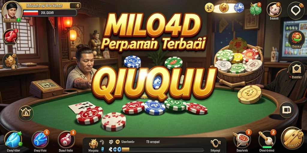 Tampilan gameplay QiuQiu yang seru di MILO4D.